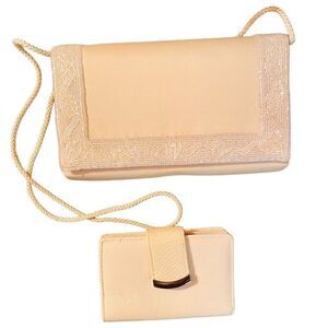 Womens Elegant Cross Body Purse and Wallet Combo